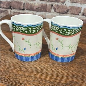 Fitz & Floyd Chicks mug 2002-2004 - Set of‎ 2